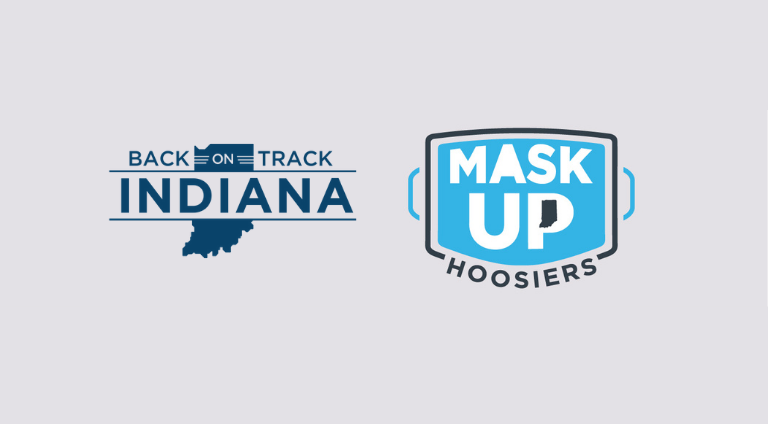 Thumbnail for the post titled: Indiana advances to Stage 5 of Back on Track, face covering mandate extended until at least Oct. 17, 2020