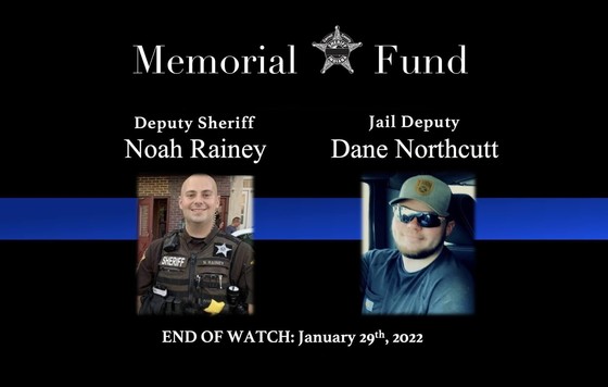 Thumbnail for the post titled: Official Memorial Fund for Deputy Rainey and Jail Deputy Northcutt